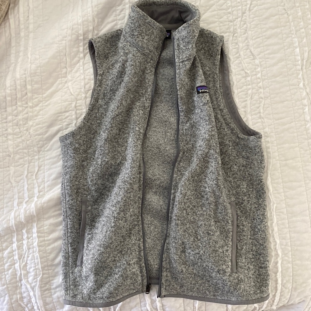 Gray Patagonia vest